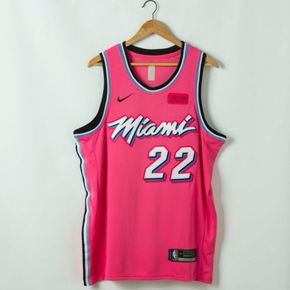 jimmy butler jersey pink